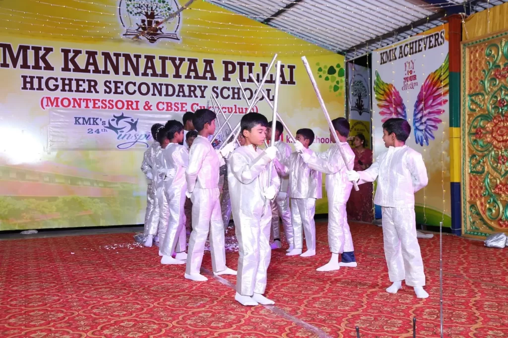 Kmk School - Silambam Class