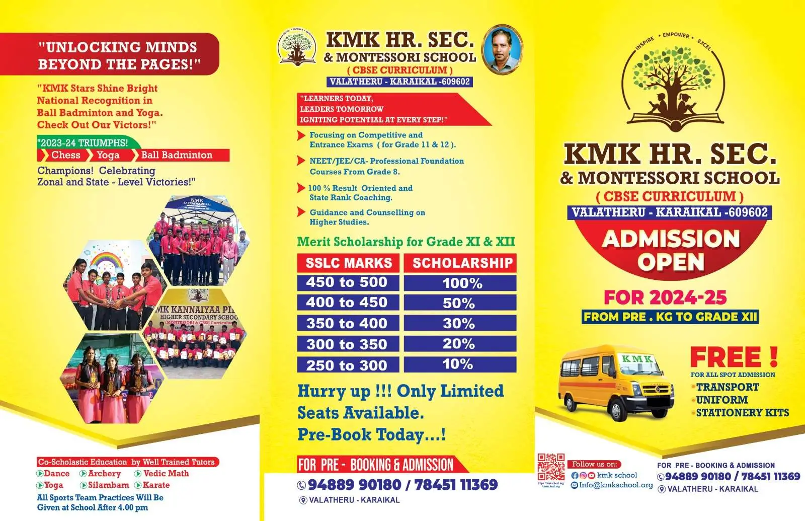 Kmk School - admission-banner